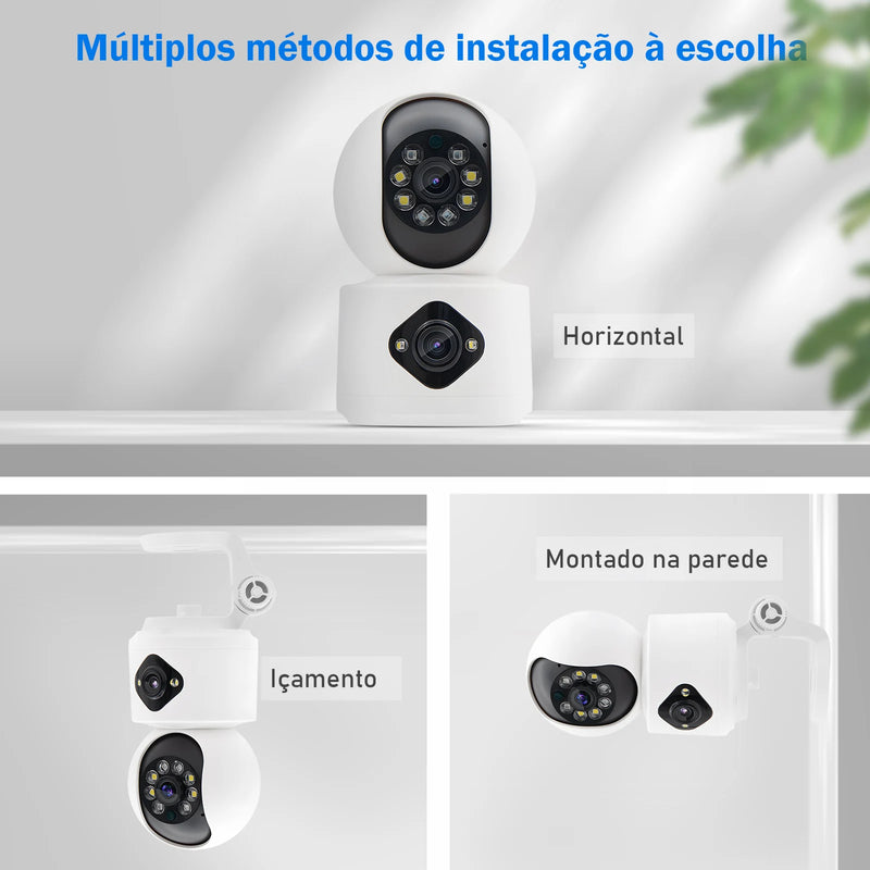 Bebê, ICSee, Câmera de Segurança Wi-Fi, Câmera IP, Câmera 360, Câmeras de Vigilância Wi-Fi, Mini Câmera Wi-Fi, Coibeu