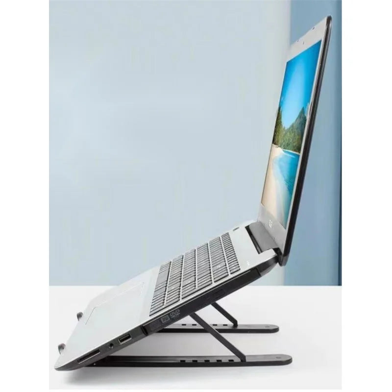 Suporte Reclinável, Dobrável e Portátil para Laptop, Notebook e Tablet - Base Ajustável