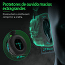 Fones de ouvido gamer profissionais EKSA E5000 para PC/PS4/Xbox/Switch, headset gamer com fio 7.1 e microfone ENC, cabo removível USB/Tipo C/3,5 mm