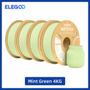 Filamento PLA fosco ELEGOO 1 kg, filamento FDM para impressora 3D de 1,75 mm, precisão dimensional de +/- 0,02 mm, bobina de papelão de 1 kg (2,2 lbs)
