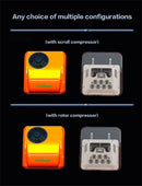 Aspligo MX Shipping RV Ar condicionado elétrico de teto 12V/24V CoolinNew Energy para estacionamento de caminhões, trailers e caravanas