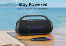 Tronsmart Bang 2 Caixa de Som Bluetooth Portátil Sem Fio com 90W, Som 2.1, 26 Horas de Reprodução, Sincronização com 100 Alto-falantes