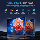 Monitor portátil de 15,6 polegadas FHD IPS 300cd/m² USB-C HDMI para jogos em PC/PS3/4/5/Switch/Xbox/Laptop/Mini PC/Celular