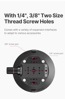 Kit de suporte de carro com ventosa Ulanzi para câmera de ação de celular GoPro Hero Insta360 DJI Magic Arm com rotação flexível e vidro que suga