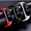 Relógio digital esportivo, relógio eletrônico para atividades ao ar livre, relógios de pulseira masculinos diários, relógios duráveis populares