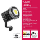 Ulanzi VL-120Bi VL-120C 120W V-Mount COB Luz sem fio Controle por aplicativo 2700K-6500K Luz de vídeo para fotografia de vídeo de esquete
