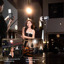 Tripé extensível Ulanzi MT-79 com parafuso de 1/4'' para câmera DSLR, luz de preenchimento para smartphone, microfone, tripé