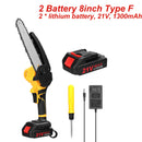 Motosserra KKMOON 21V 4/6/8 polegadas Serra elétrica de corrente sem fio Serra de poda portátil Serra elétrica portátil para marcenaria Ferramenta de corte