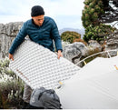 Colchão inflável Naturehike R 5.8 para áreas externas, barraca dobrável portátil, almofada única, ultraleve, para caminhadas, viagem e acampamento