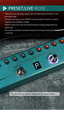 M-VAVE Yuimer KPTPRO 2025 NOVO Pedal de Efeitos para Guitarra TANK G Atualizado para Guitarra e Baixo Multiefeitos, Tank G, TANK B, TANK MINI