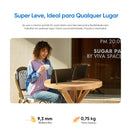 Monitor portátil ARZOPA de 15,6 polegadas FHD 1080P IPS USB-C Mini-HDMI, segunda tela externa para Mac, laptop, PC, Switch, Xbox, PS4/5 e Xbox.