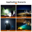 Lanterna tática Sofirn SF26 2000lm SFT40 LED 6000K Tipo C recarregável portátil e potente 21700