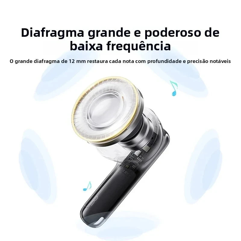 Fone De Ouvido Bluetooth 5.3 Baseus Bowie E13 Som Imersivel Recarregável Latencia Zero