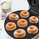 Mini máquina elétrica para fazer donuts e rosquinhas com 7 furos nas voltagens 110V e 220V com potencia de 1200W, utensílio de cozinha, Confeitaria, Culinária e doceria