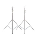 Tripé de pressão de ar de 290 cm com rolamento de 10 kg para câmera, suporte de luz de aço inoxidável para anel de luz, transmissão ao vivo no YouTube e fotografia, macio