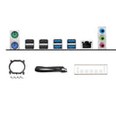 Placa-mãe MACHINIST X99 B9 LGA 2011-3 com slot M.2, suporte para chip X99 C612, memória DDR4, SATA 3.0, USB 3.0 e PCIe 16X.