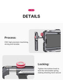 Capa protetora universal para smartphone Ulanzi Lino com alça lateral para iPhone 16, 15, 14, 13, 12 Pro Max, Samsung, Xiaomi e OPPO