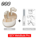 Fones de ouvido QCY MeloBuds Pro ANC Bluetooth 5.3 sem fio 46dB híbrido ANC Hi-Res LDAC fones de ouvido 6 microfones 34h detecção intra-auricular