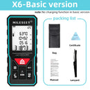 fita métrica a laser Telêmetro X5 Medidor de distância a laser digital