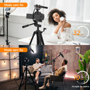 Microfone Shotgun COMICA VM40 com Modos Sem Fio, 48kHz/32 bits, Supercardióide, para Câmera, Celular e PC, Ideal para Cineastas