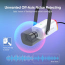 Kit de microfone gamer FIFINE USB/XLR com entrada para fone de ouvido/RGB/braço de braço, conjunto de microfone dinâmico para PC PS5/4 Mixer AmpliGame Branco-AM8TW