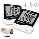 Higrômetro digital, termômetro interno, higrômetro de ambiente, medidor de temperatura, umidade