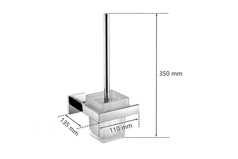 Acessórios para banheiro em aço inoxidável, espelho, cromado, polido, toalheiro, suporte para papel higiênico, barra de toalha, gancho, acessórios para banheiro