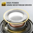 Fones de ouvido com fio Oneodio Pro 10, áudio de alta resolução, fone de ouvido com fio, estéreo, profissional para DJ, com microfone, sobre a orelha, fone de ouvido de estúdio