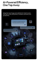 Teclado Ulanzi D200 D200H Stream Deck com 13 teclas macro, controlador Steam para YouTube, escritório, jogos e transmissões ao vivo. Suporte para TF/SD/USB 3.0.