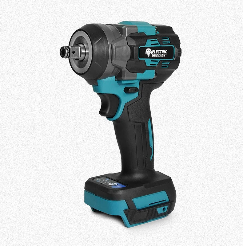 Conjunto de chaves elétricas sem escova EGOD de 1/2'' de alta potência, 500 N.M, para remoção de pneus soltos, ferramentas elétricas para reparo de pneus de carro, para bateria Makita de 18 V