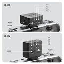 Ulanzi SL01 SL02 Mini Câmera Flash Light SpeedLite GN8 6500K para Canon Sony Nikon Fuji Câmera DSLR Vlog Live Fotografia ao ar livre