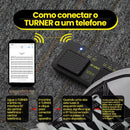M-VAVE CUBE TURNER PRO Vira-páginas sem fio Bluetooth com pedal silencioso, recarregável via USB, para instrumentos musicais, tablets e smartphones.