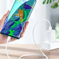 Cabo USB tipo C de carregamento rápido para dispositivos Android