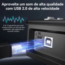 2 Channels Professional Portable Audio Interface Sound Card Console Mini USB MIXER for Guitar Recording Studio Singing TEYUN Q12