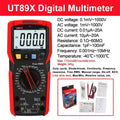 UNI-T UT89XD UT89X Multímetro Digital Profissional True RMS 20A Corrente AC DC Voltímetro Capacitância Resistência Testador Automático