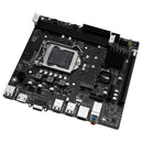 Placa-mãe MACHINIST H61 M.2 NVME PCIEx16 DVI com suporte para memória RAM DDR3 de canal duplo e processadores Intel Core de 2ª/3ª geração, soquete LGA1151, para PC desktop.