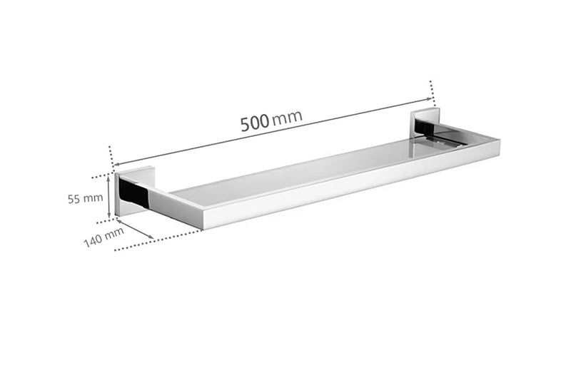 Acessórios para banheiro em aço inoxidável, espelho, cromado, polido, toalheiro, suporte para papel higiênico, barra de toalha, gancho, acessórios para banheiro