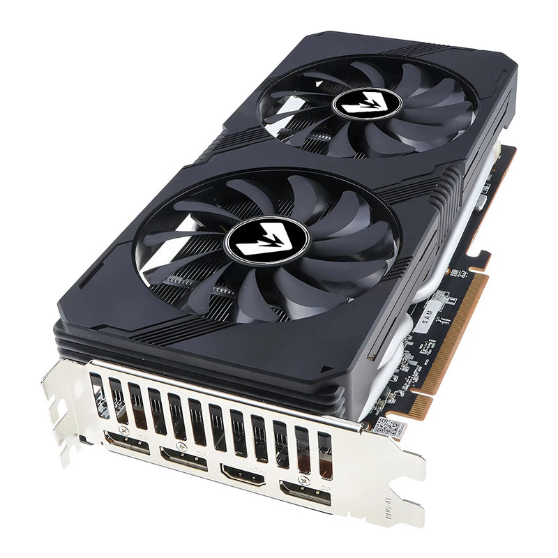 Placa de vídeo MOUGOL AMD RX5700XT 8GB GPU GDDR6 256-bit PCIE4.0X16 7nm para computador desktop gamer rx 5700xt 8gb