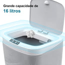 Lixeira de reciclagem automática com sensor/Lixeira de reciclagem automática com sensor, Lixeira de reciclagem inteligente, Lixeira de reciclagem automática para banheiro, Coibeu, Brasil