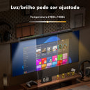 lâmpada para Monitor RGB de brilho e temperatura de cor ajustável, controle por toque inteligente e proteção para os olhos.