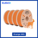 Filamento ELEGOO RAPID PLA+ de 1,75 mm, filamento para impressora 3D, suporta velocidade de impressão de 30-600 mm/s, compatível com a maioria das impressoras 3D FDM