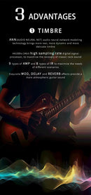 M-VAVE Yuimer KPTPRO 2025 NOVO Pedal de Efeitos para Guitarra TANK G Atualizado para Guitarra e Baixo Multiefeitos, Tank G, TANK B, TANK MINI