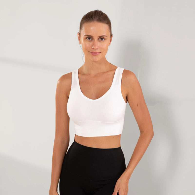 Academia, Roupas de ginástica femininas, Sutiãs esportivos, Sutiãs femininos sem costura, sem bojo, Brasil