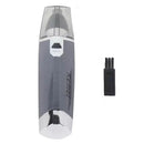 Aparador portátil dos pelos do nariz, enxaguar limpo KM-6512 nose hair shaver recarregável depilador da sobrancelha