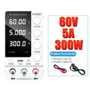 Fonte de alimentação com display digital ajustável Mini fontes de alimentação de laboratório Regulador de tensão 60V 5A 120V 3A 32V 6A KUAIQU 30V 10A DC