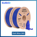 Filamento ELEGOO RAPID PLA+ de 1,75 mm, filamento para impressora 3D, suporta velocidade de impressão de 30-600 mm/s, compatível com a maioria das impressoras 3D FDM