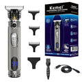 Máquina de Cortar Cabelo e Barba Profissional Kemei 700H com Estrutura Metálica Resistente