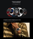 Relógio AURAFIT 2025, 1,43 Amoled, à prova d'água 3ATM, mais de 150 modos esportivos, monitoramento de saúde, Android e IOS