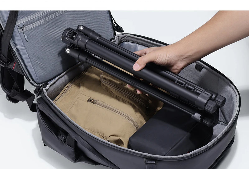 Ulanzi TT43 Tripé portátil ajustável, suporte reversível para luz de preenchimento, caixa macia, luz COB de 40 W com parafuso de 1/4''