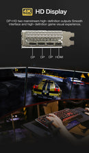 Placa de vídeo AMD Radeon RX 580 8GB GDDR5 256-bit 2048SP PCIe 3.0 x16 para desktops, modelo MLLSE. Processador de 14 nm para jogos.